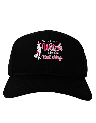 Witch - Bad Thing Adult Dark Baseball Cap Hat-Baseball Cap-TooLoud-Black-One Size-Davson Sales