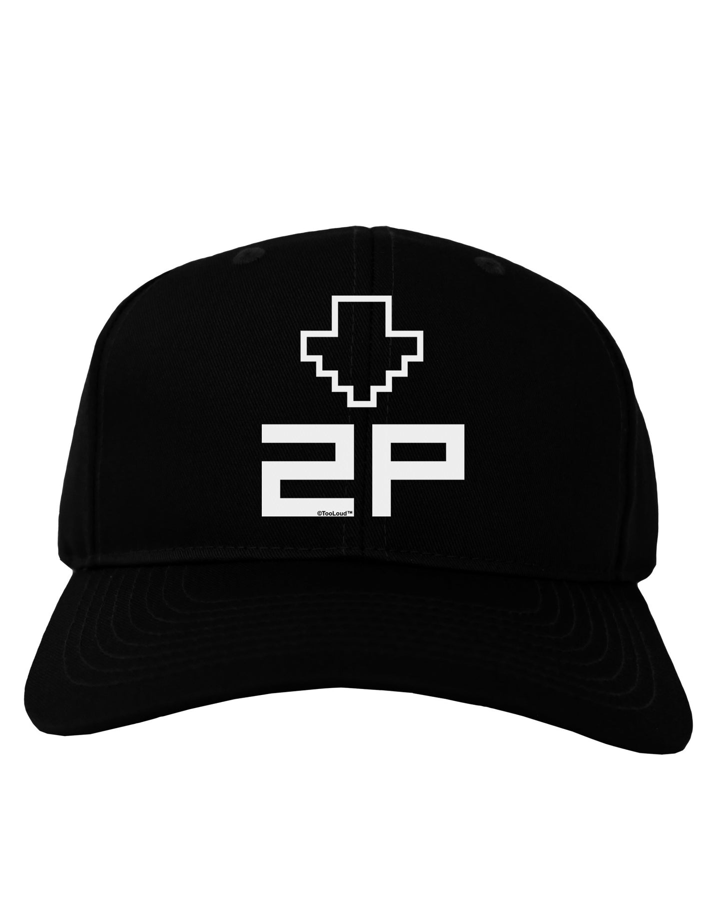 Player Two Selection Icon Adult Dark Baseball Cap Hat-Baseball Cap-TooLoud-Black-One Size-Davson Sales