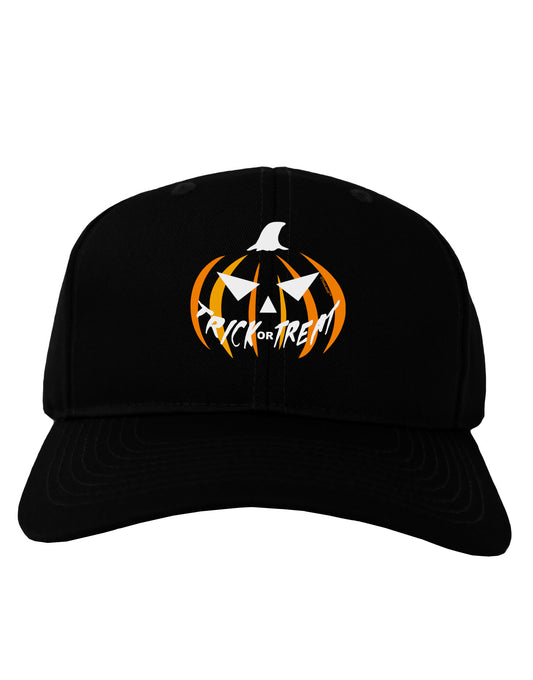 Trick or Treat Jack Adult Dark Baseball Cap Hat-Baseball Cap-TooLoud-Black-One Size-Davson Sales