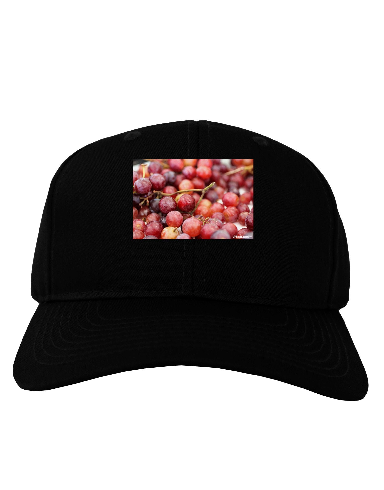 Buy Local - Grapes Adult Dark Baseball Cap Hat-Baseball Cap-TooLoud-Black-One Size-Davson Sales