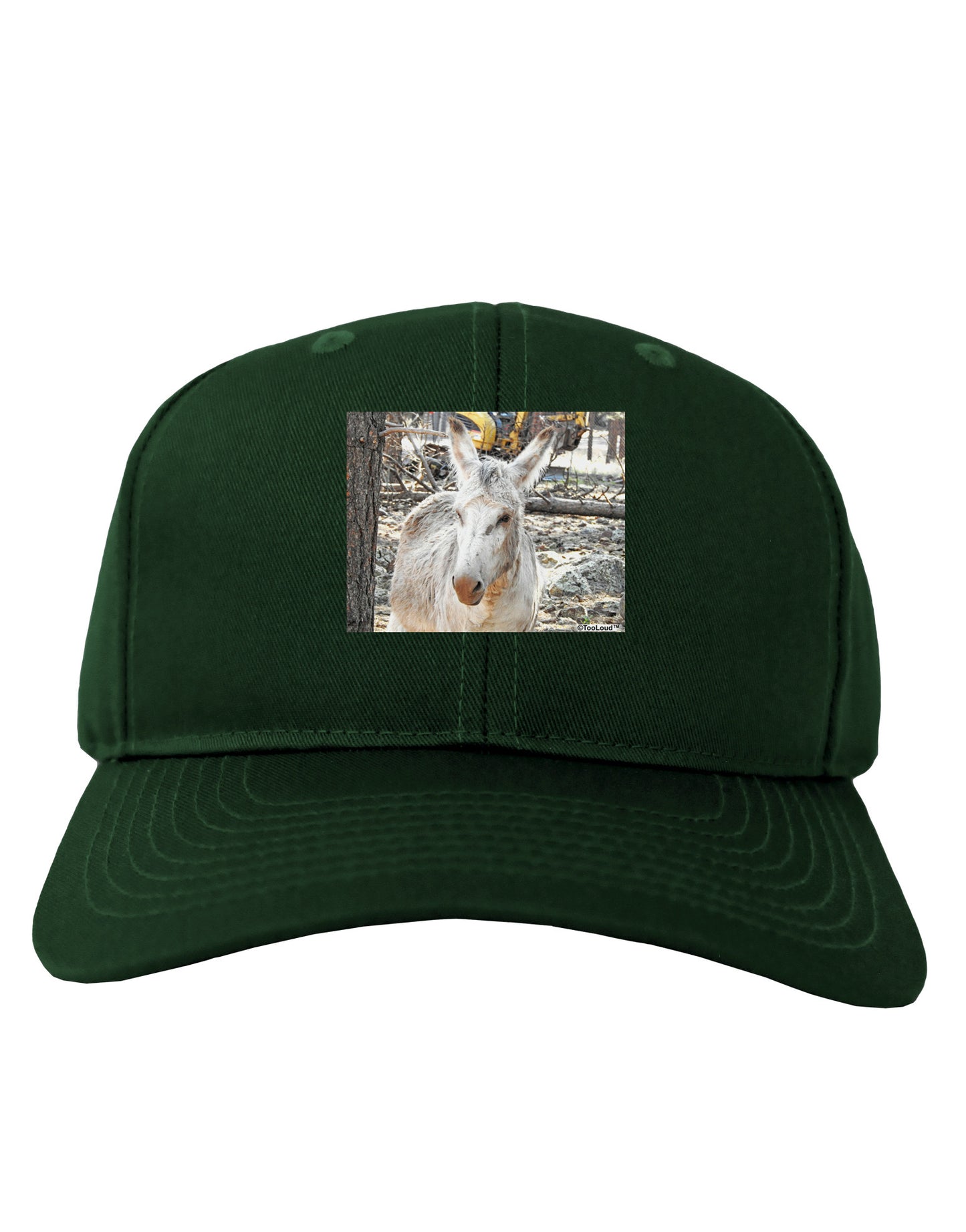 Troubled Burro Adult Dark Baseball Cap Hat-Baseball Cap-TooLoud-Hunter-Green-One Size-Davson Sales