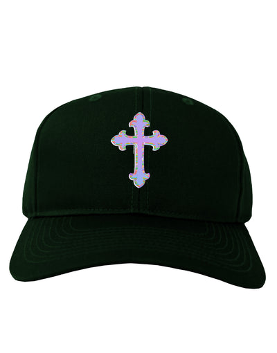 Easter Color Cross Adult Dark Baseball Cap Hat-Baseball Cap-TooLoud-Hunter-Green-One Size-Davson Sales