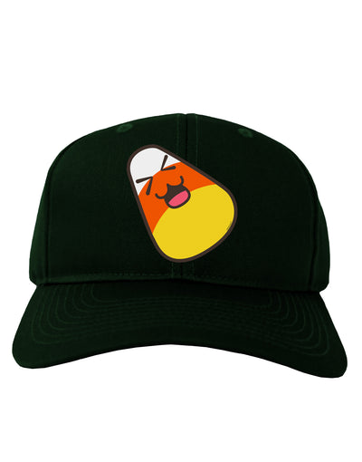 Cute Father Candy Corn Family Halloween Adult Dark Baseball Cap Hat-Baseball Cap-TooLoud-Hunter-Green-One Size-Davson Sales