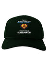 Architect - Superpower Adult Dark Baseball Cap Hat-Baseball Cap-TooLoud-Hunter-Green-One Size-Davson Sales