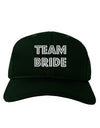 Team Bride Adult Dark Baseball Cap Hat-Baseball Cap-TooLoud-Hunter-Green-One Size-Davson Sales