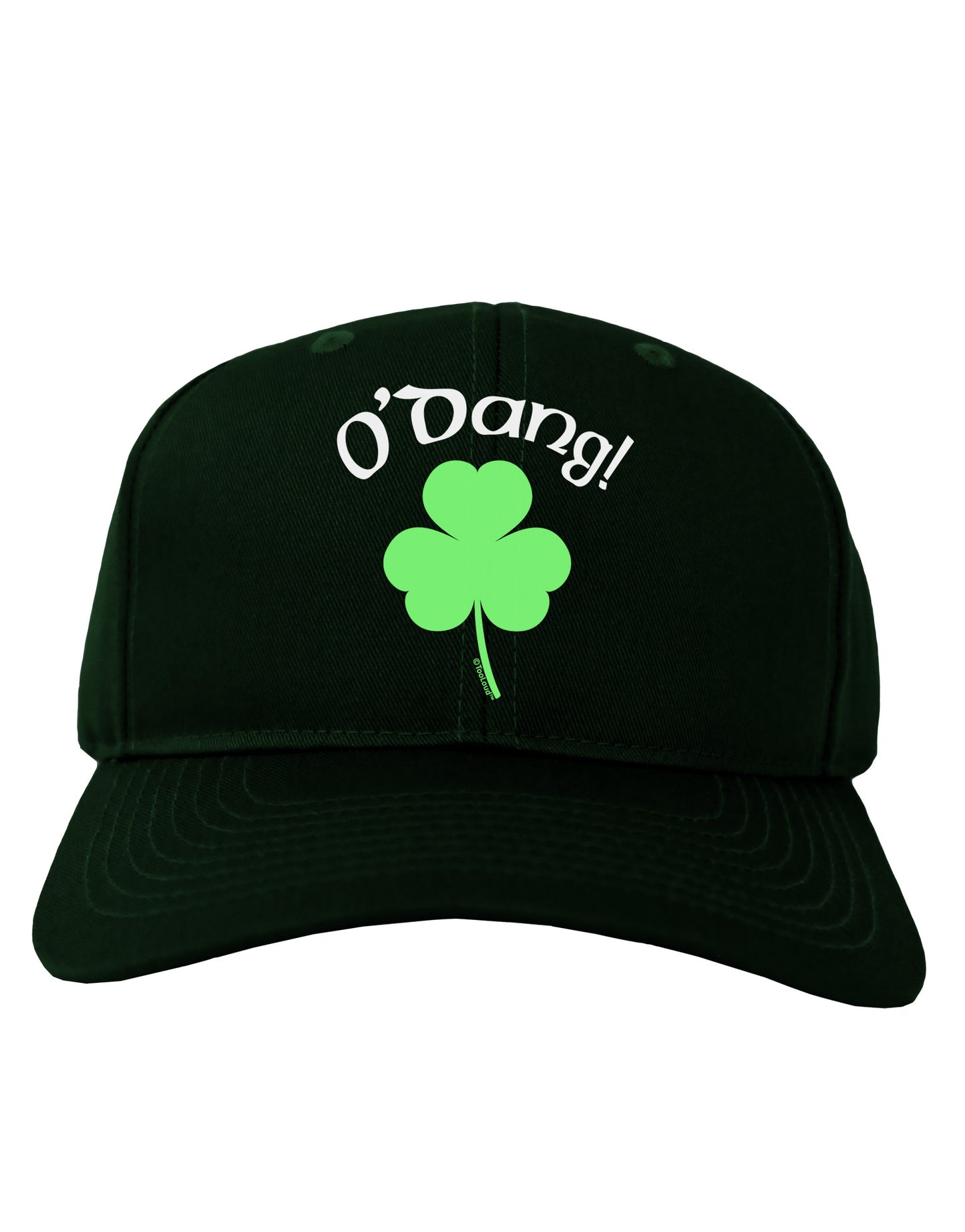 O'Dang - St Patrick's Day Adult Dark Baseball Cap Hat-Baseball Cap-TooLoud-Hunter-Green-One Size-Davson Sales