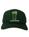 Vegan Badass Blender Bottle Adult Baseball Cap Hat-Baseball Cap-TooLoud-Hunter-Green-One-Size-Fits-Most-Davson Sales