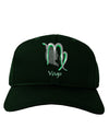 Virgo Symbol Adult Dark Baseball Cap Hat-Baseball Cap-TooLoud-Hunter-Green-One Size-Davson Sales