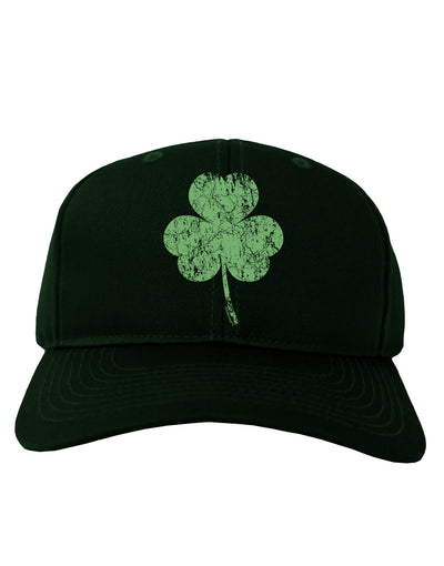 Distressed Traditional Irish Shamrock Adult Dark Baseball Cap Hat-Baseball Cap-TooLoud-Hunter-Green-One Size-Davson Sales