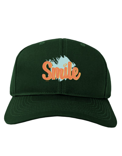 Smile Adult Baseball Cap Hat-Baseball Cap-TooLoud-Hunter-Green-One-Size-Fits-Most-Davson Sales