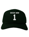 Soccer Mom Jersey Adult Dark Baseball Cap Hat-Baseball Cap-TooLoud-Hunter-Green-One Size-Davson Sales