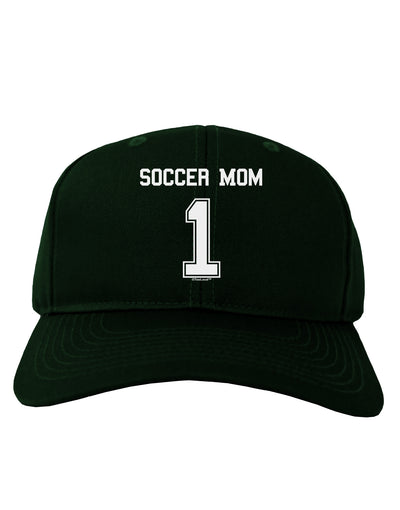 Soccer Mom Jersey Adult Dark Baseball Cap Hat-Baseball Cap-TooLoud-Hunter-Green-One Size-Davson Sales