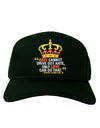MLK - Only Love Quote Adult Dark Baseball Cap Hat-Baseball Cap-TooLoud-Hunter-Green-One Size-Davson Sales