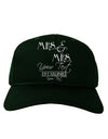 Personalized Mrs and Mrs Lesbian Wedding - Name- Established -Date- Design Adult Dark Baseball Cap Hat-Baseball Cap-TooLoud-Hunter-Green-One Size-Davson Sales