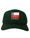 Chile Flag Adult Dark Baseball Cap Hat-Baseball Cap-TooLoud-Hunter-Green-One Size-Davson Sales