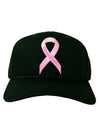 Pink Breast Cancer Awareness Ribbon - Stronger Everyday Adult Dark Baseball Cap Hat-Baseball Cap-TooLoud-Hunter-Green-One Size-Davson Sales