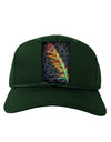 Rainbow Feather Adult Dark Baseball Cap Hat-Baseball Cap-TooLoud-Hunter-Green-One Size-Davson Sales