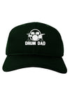 Drum Dad Adult Dark Baseball Cap Hat by TooLoud-Baseball Cap-TooLoud-Hunter-Green-One Size-Davson Sales