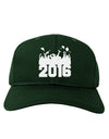 Current Year Graduation BnW Adult Dark Baseball Cap Hat-Baseball Cap-TooLoud-Hunter-Green-One Size-Davson Sales