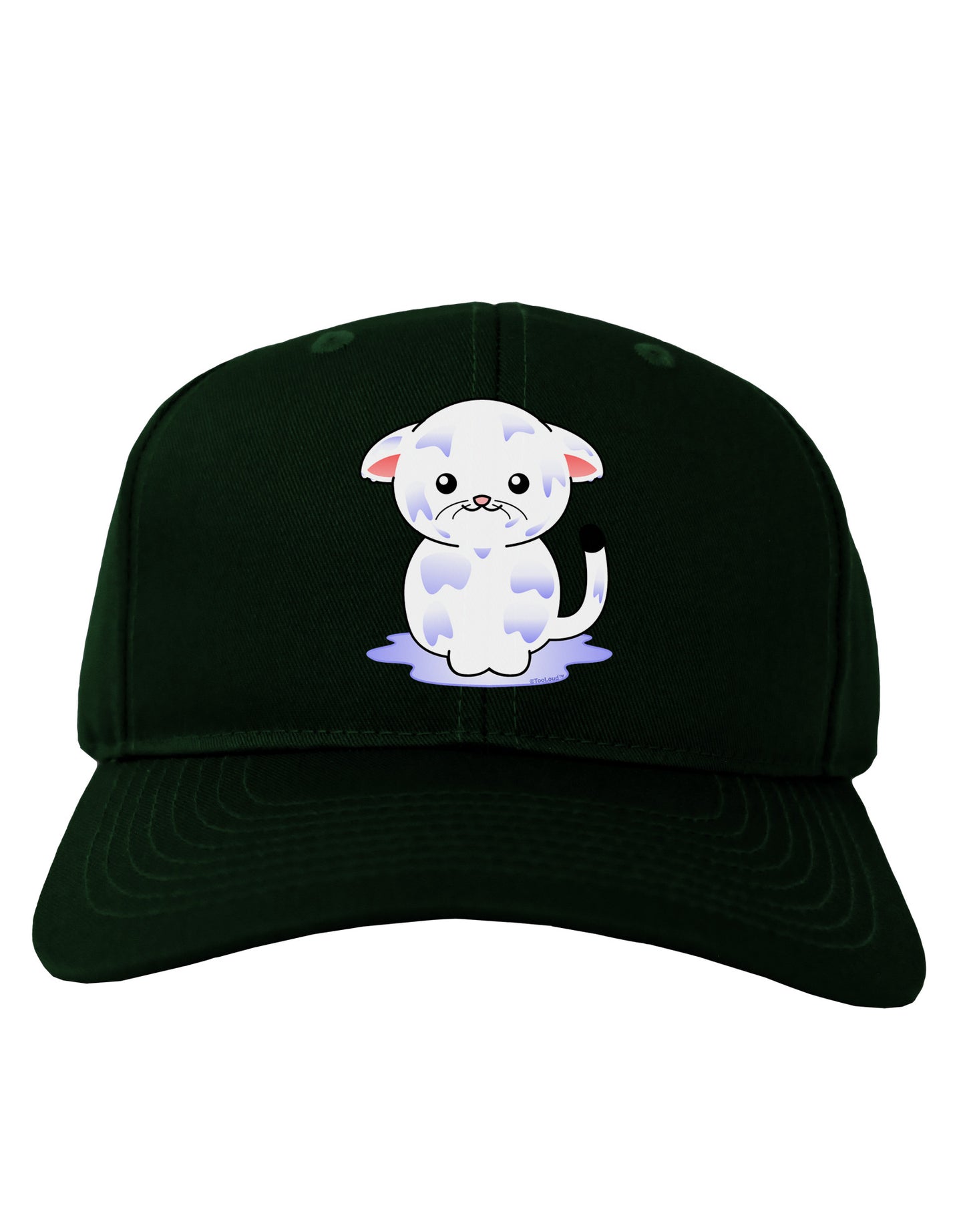 Wet Pussycat Adult Dark Baseball Cap Hat-Baseball Cap-TooLoud-Hunter-Green-One Size-Davson Sales