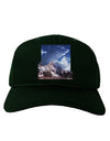 Mountain Pop Out Adult Dark Baseball Cap Hat by TooLoud-Baseball Cap-TooLoud-Hunter-Green-One Size-Davson Sales