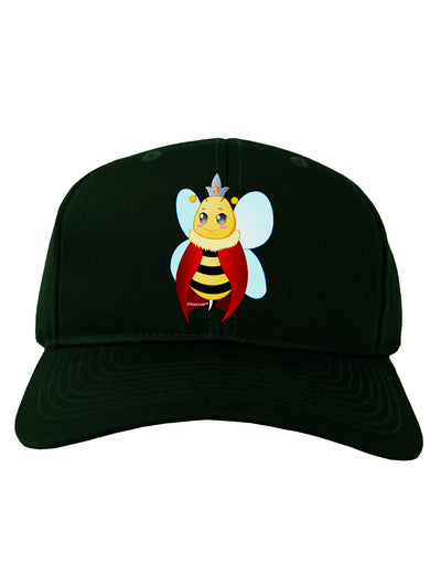 Queen Bee Mothers Day Adult Dark Baseball Cap Hat-Baseball Cap-TooLoud-Hunter-Green-One Size-Davson Sales