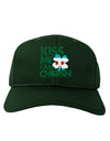 Kiss Me I'm Chirish Adult Dark Baseball Cap Hat by TooLoud-Baseball Cap-TooLoud-Hunter-Green-One Size-Davson Sales