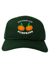 Stop Staring At My Pumpkins Adult Dark Baseball Cap Hat by TooLoud-Baseball Cap-TooLoud-Hunter-Green-One Size-Davson Sales