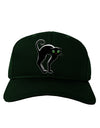 Cute Arched Black Cat Halloween Adult Dark Baseball Cap Hat-Baseball Cap-TooLoud-Hunter-Green-One Size-Davson Sales