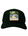 Diplodocus Longus - Without Name Adult Dark Baseball Cap Hat-Baseball Cap-TooLoud-Hunter-Green-One Size-Davson Sales