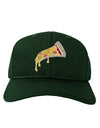 TooLoud Pizza Slice Dark Adult Dark Baseball Cap Hat-Baseball Cap-TooLoud-Hunter-Green-One-Size-Fits-Most-Davson Sales