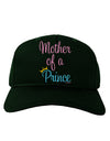 Mother of a Prince - Matching Mom and Son Design Adult Dark Baseball Cap Hat by TooLoud-Baseball Cap-TooLoud-Hunter-Green-One Size-Davson Sales