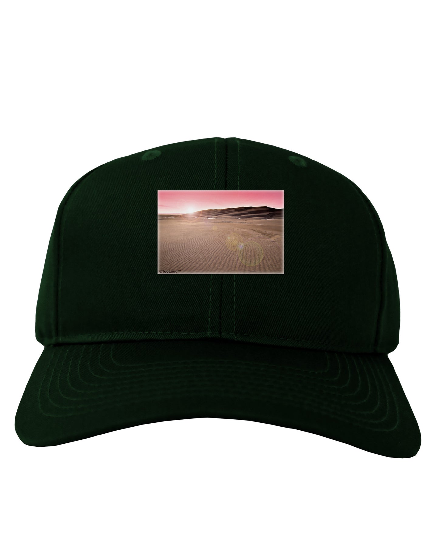 Victor Mines Pink Sunrise Adult Dark Baseball Cap Hat-Baseball Cap-TooLoud-Hunter-Green-One Size-Davson Sales