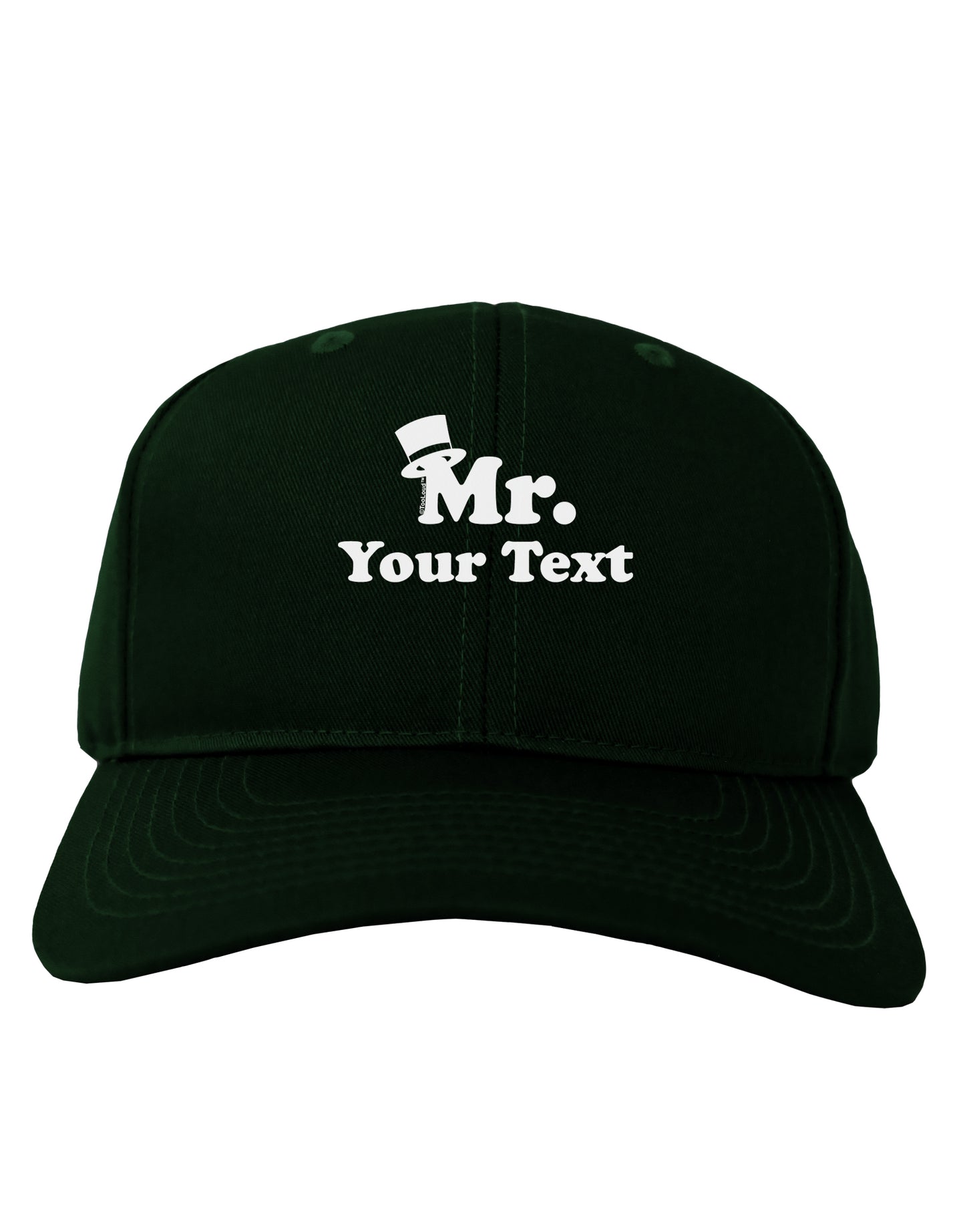 Personalized Mr Classy Adult Dark Baseball Cap Hat by TooLoud-Baseball Cap-TooLoud-Hunter-Green-One Size-Davson Sales