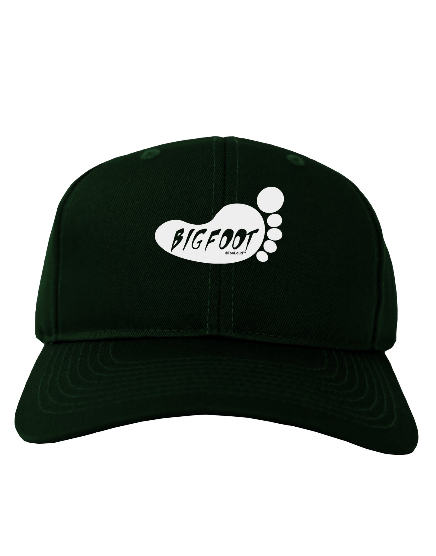 Bigfoot Adult Dark Baseball Cap Hat by TooLoud-Baseball Cap-TooLoud-Hunter-Green-One Size-Davson Sales