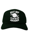 Best Dad in the Entire Universe Adult Dark Baseball Cap Hat-Baseball Cap-TooLoud-Hunter-Green-One Size-Davson Sales