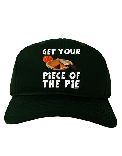 Get Your Piece Adult Dark Baseball Cap Hat-Baseball Cap-TooLoud-Hunter-Green-One Size-Davson Sales