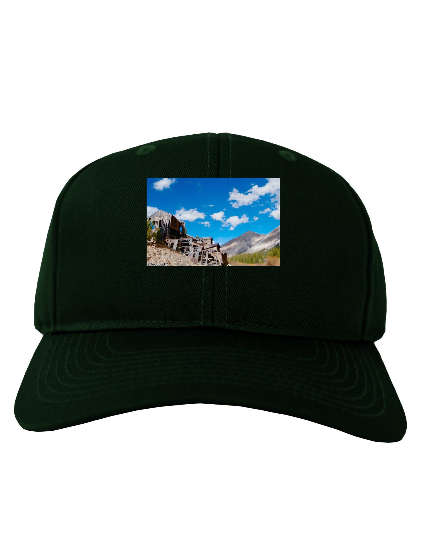 Colorado Landscape Ruins Adult Dark Baseball Cap Hat-Baseball Cap-TooLoud-Hunter-Green-One Size-Davson Sales