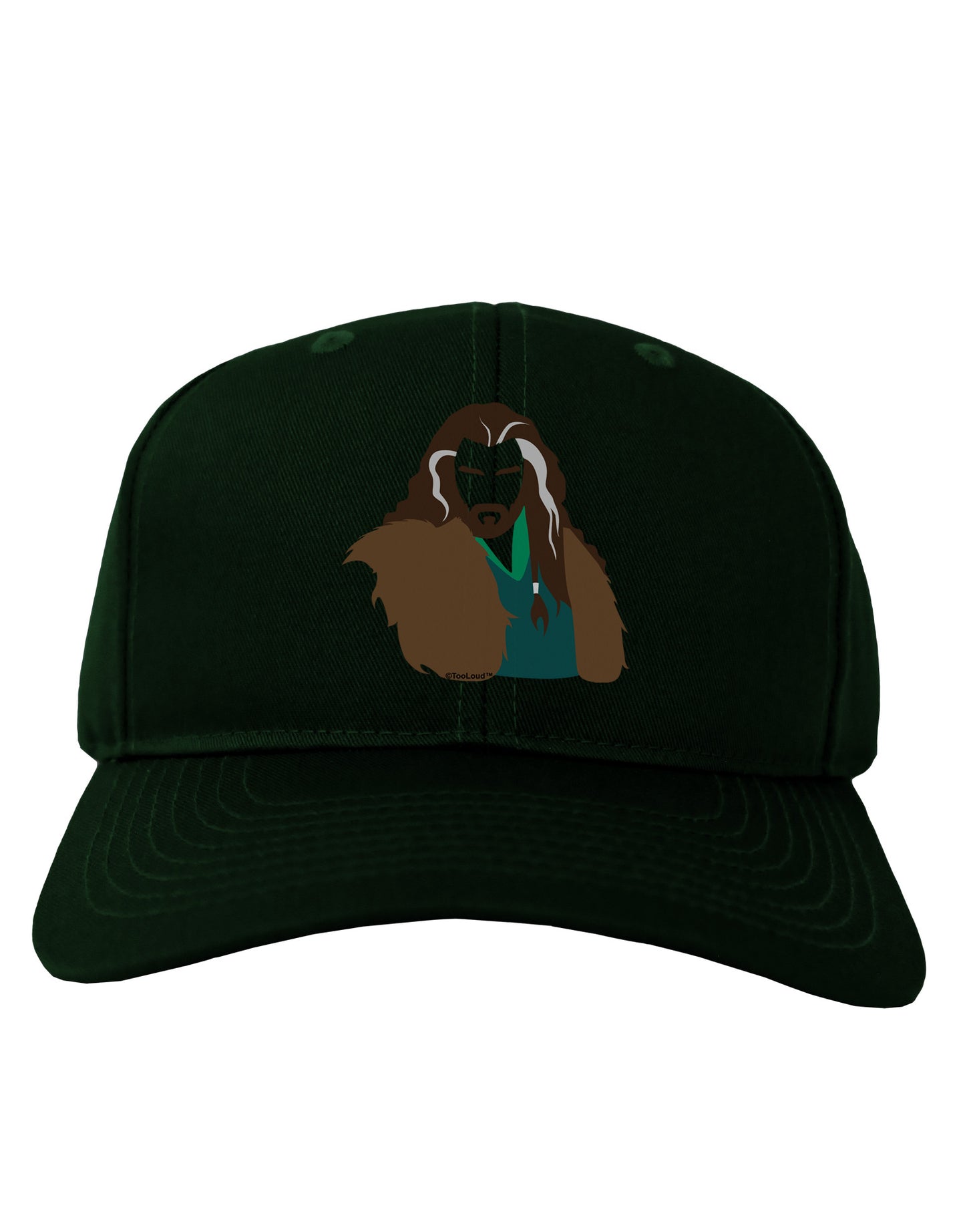 Dwarf King Adult Dark Baseball Cap Hat-Baseball Cap-TooLoud-Hunter-Green-One Size-Davson Sales