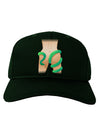 Lady Anaconda Design Medium Adult Dark Baseball Cap Hat-Baseball Cap-TooLoud-Hunter-Green-One Size-Davson Sales