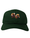 TooLoud Two Majestic Bighorn Rams Adult Dark Baseball Cap Hat-Baseball Cap-TooLoud-Hunter-Green-One Size-Davson Sales