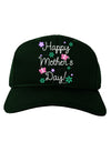 Happy Mother's Day Design Adult Dark Baseball Cap Hat by TooLoud-Baseball Cap-TooLoud-Hunter-Green-One Size-Davson Sales