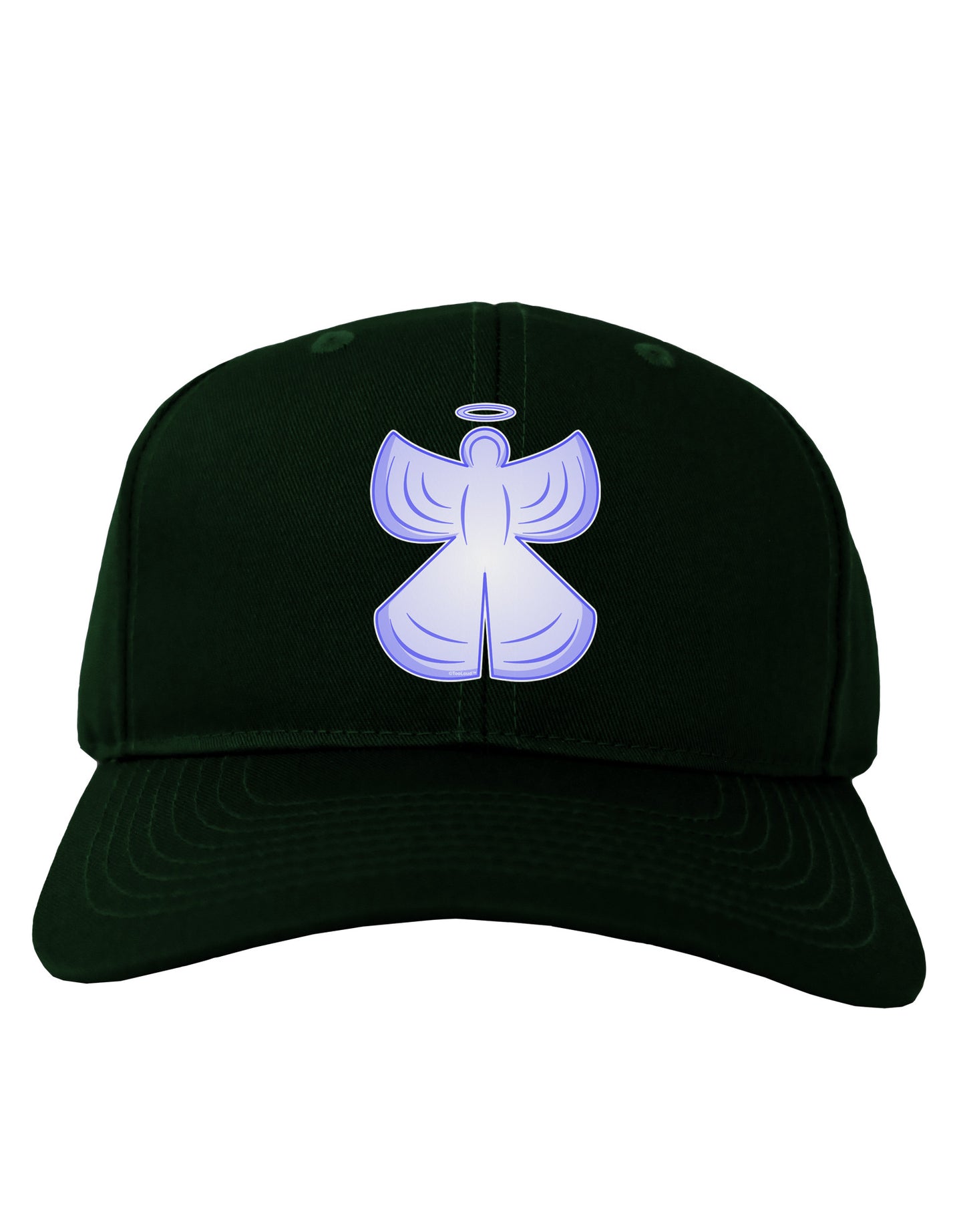 Snow Angel Design - Winter Adult Dark Baseball Cap Hat-Baseball Cap-TooLoud-Hunter-Green-One Size-Davson Sales