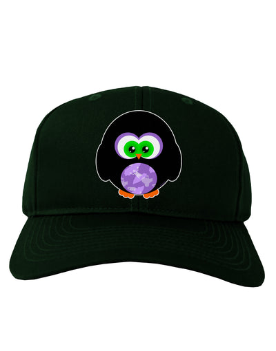 Cute Owl Halloween Adult Dark Baseball Cap Hat-Baseball Cap-TooLoud-Hunter-Green-One Size-Davson Sales