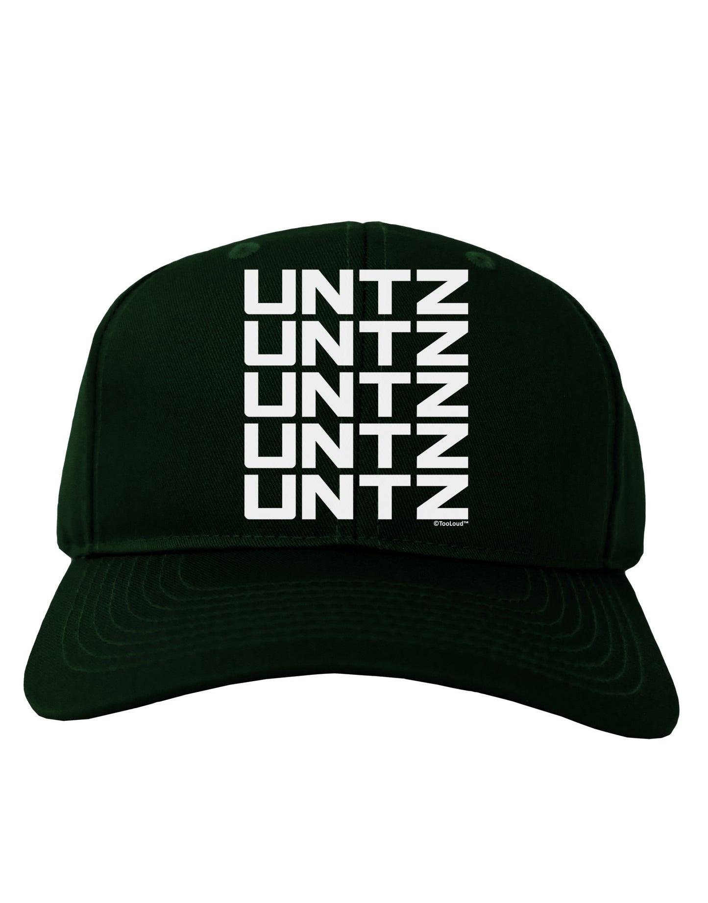 Untz Untz Untz Untz Untz EDM Design Adult Dark Baseball Cap Hat-Baseball Cap-TooLoud-Hunter-Green-One Size-Davson Sales