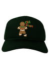 Oh Snap Gingerbread Man Christmas Adult Dark Baseball Cap Hat-Baseball Cap-TooLoud-Hunter-Green-One Size-Davson Sales