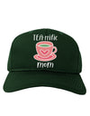 TEA-RRIFIC  Mom Dark Adult Dark Baseball Cap Hat Hunter Green Tooloud