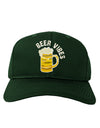 Beer Vibes Adult Dark Baseball Cap Hat-Baseball Cap-TooLoud-Hunter-Green-One-Size-Fits-Most-Davson Sales