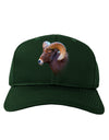 Majestic Bighorn Ram Adult Dark Baseball Cap Hat-Baseball Cap-TooLoud-Hunter-Green-One Size-Davson Sales