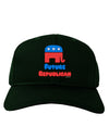 Future Republican Adult Dark Baseball Cap Hat-Baseball Cap-TooLoud-Hunter-Green-One Size-Davson Sales